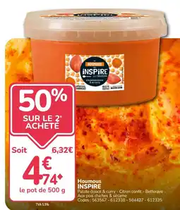 Promocash INSPIRE Houmous offre
