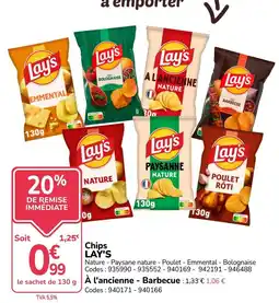 Promocash Lay's Chips offre