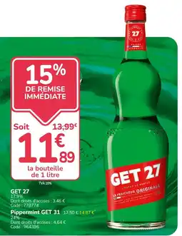 Promocash GET 27 offre
