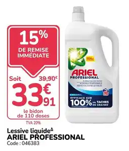 Promocash ARIEL PROFESSIONAL offre