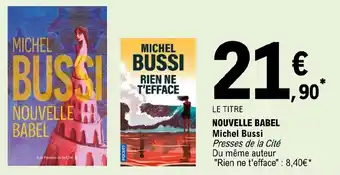 E.Leclerc Nouvelle Babel offre
