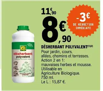 E.Leclerc Désherbant Polyvalent offre