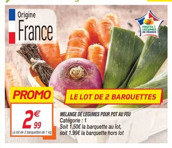 Netto Melange De Legumes Pour Pot Au Feu offre