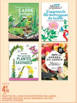 Intermarché Hyper LAROUSSE Mini-guide des PLANTES SAUVAGES offre