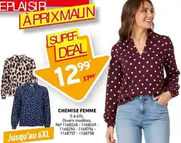 Trafic CHEMISE FEMME offre