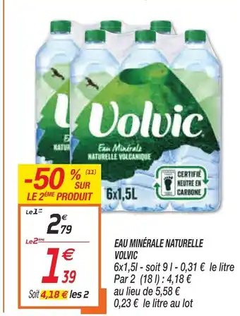 Netto Eau Minérale Naturelle Volvic offre