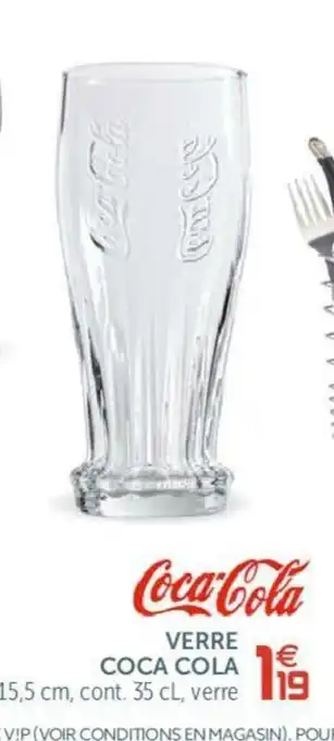 Gifi Verre Coca-Cola offre
