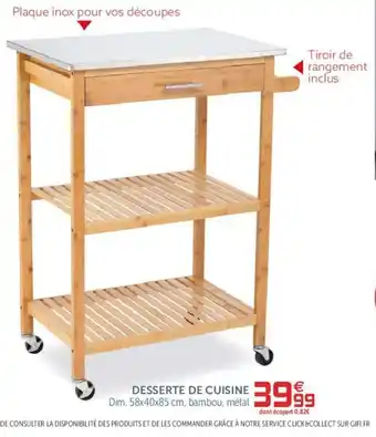 Desserte De Cuisine