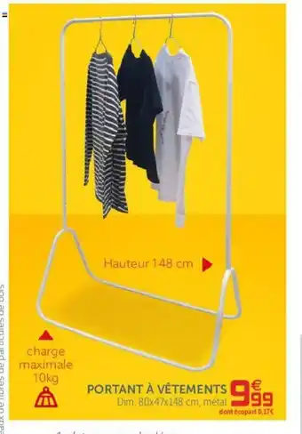 Gifi Portant A Vètements offre