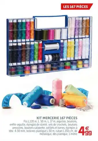 Gifi Kit Mercerie 167 Pièces offre