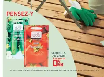 Gifi Semences Au Choix offre