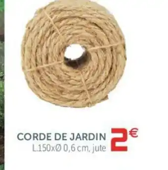 Gifi Corde De Jardin offre