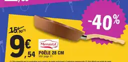 E.Leclerc Menastyl poêle offre