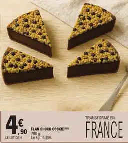 E.Leclerc FLAN CHOCO COOKIE offre