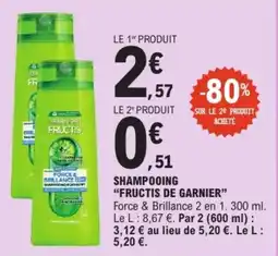 E.Leclerc GARNIER FRUCTIS offre