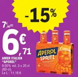 E.Leclerc APEROL APEROL offre