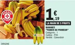 E.Leclerc Bananes Panier du Primeur offre