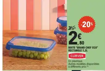 CURVER BOITE GRAND CHEF ECO
