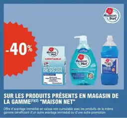 E.Leclerc Maison sur les produits presents en magasin de la gamme offre