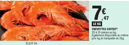 E.Leclerc CREVETTES CUITES offre