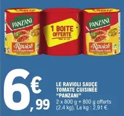 E.Leclerc PANZANI Ravioli offre