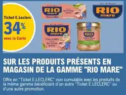 E.Leclerc RIO mare Thon entier offre