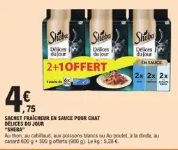 E.Leclerc Sheba Délices du Jour offre
