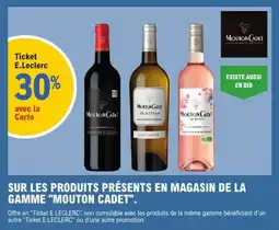 E.Leclerc Mouton cadet sur les presents en magasin de la gamme offre