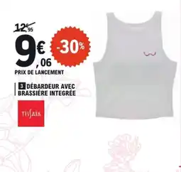 E.Leclerc Tissaia Débardeur avec brassière intégrée offre