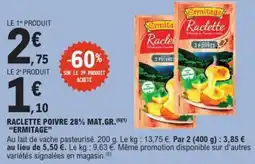E.Leclerc Ermitage Raclette offre