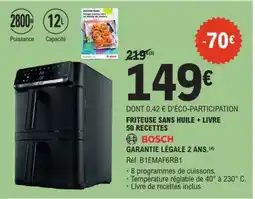 E.Leclerc BOSCH Friteuse sans huile offre