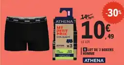 E.Leclerc ATHENA Boxers Homme offre
