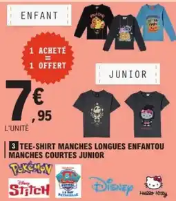 E.Leclerc Pokémon Tee-shirt manches longues enfant offre