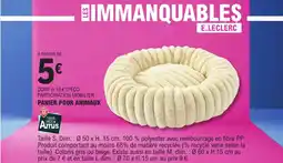 E.Leclerc Tous Mes Amis Panier pour animaux offre