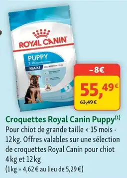 Maxi Zoo Royal Canin Puppy offre