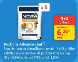 Maxi Zoo Advance Pochons chat offre