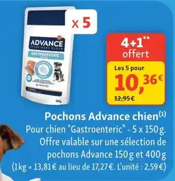 Maxi Zoo Advance Pochons chien offre