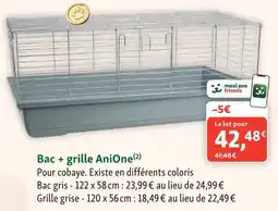 Maxi Zoo AniOne Bac + grille offre
