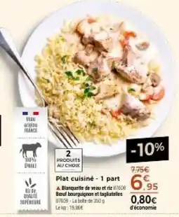 Thiriet Plat cuisiné offre