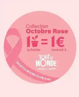 Jardiland Collection Octobre Rose offre