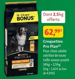 Maxi Zoo Purina Pro Plan croquettes offre