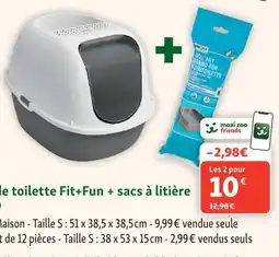 Maxi Zoo Anione toilette Fit+Fun offre
