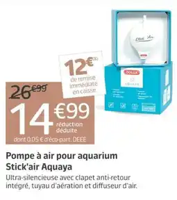 Jardiland ZOLUX Stick'air Aquaya offre