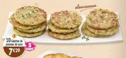Maximo alsaciennes Galettes de pommes de terre offre