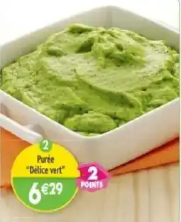 Maximo Purée Délice vert offre