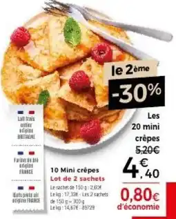 Thiriet Mini crêpes offre