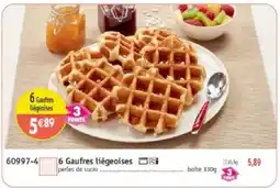 Maximo Gaufres liégeoises offre