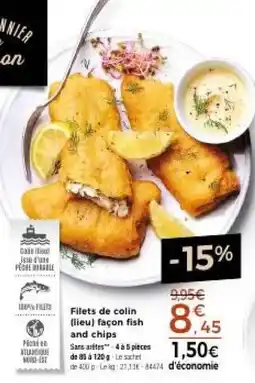 Thiriet Filets de colin offre