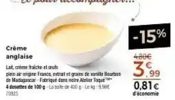 Thiriet Crème anglaise offre