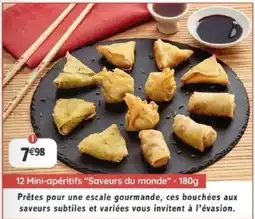 Maximo Saveurs du monde 12 Mini-apéritifs offre